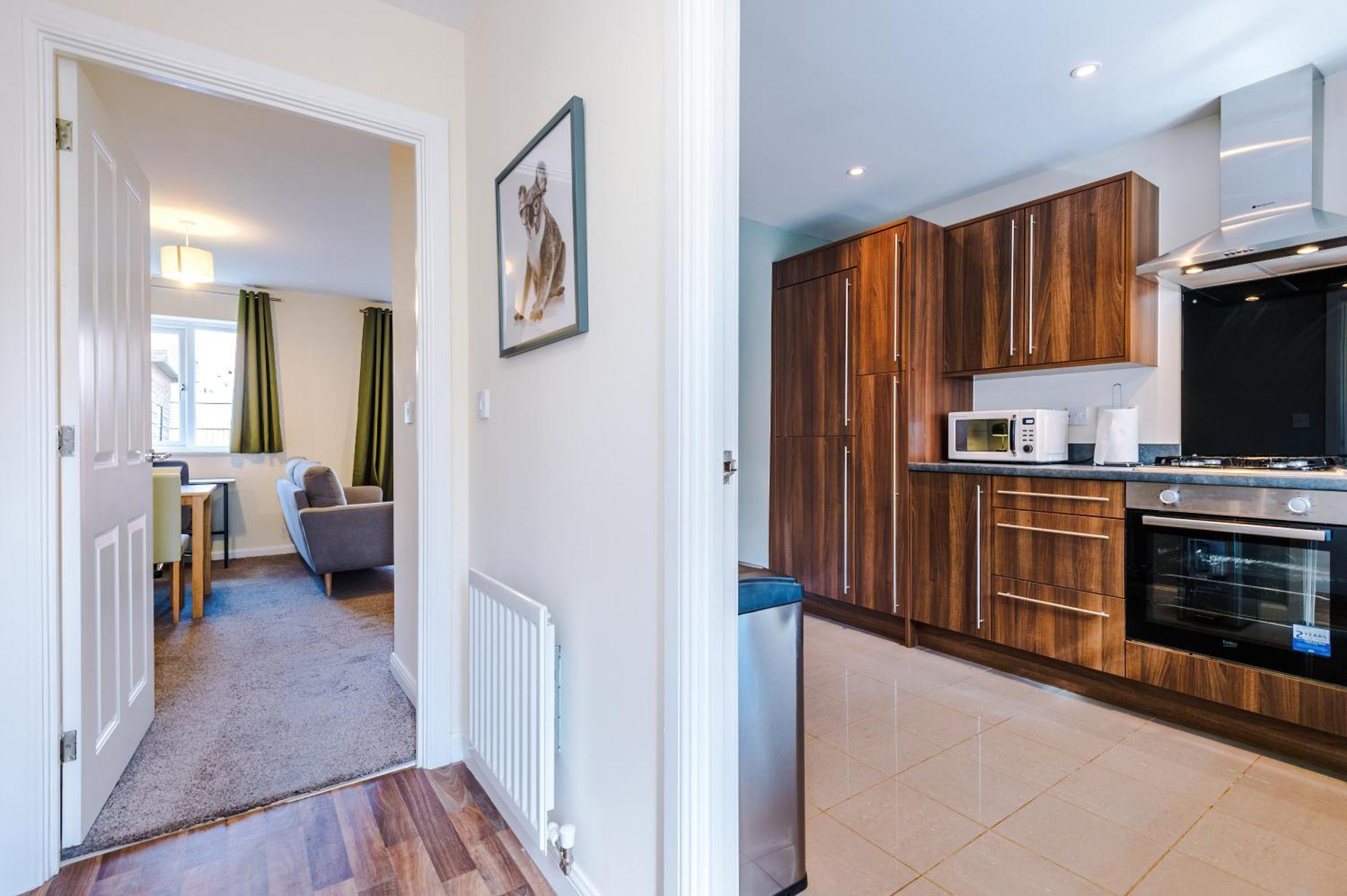 Modern Semi Detached In A Quiet Location, Driveway Parking Villa Ewloe Exteriör bild